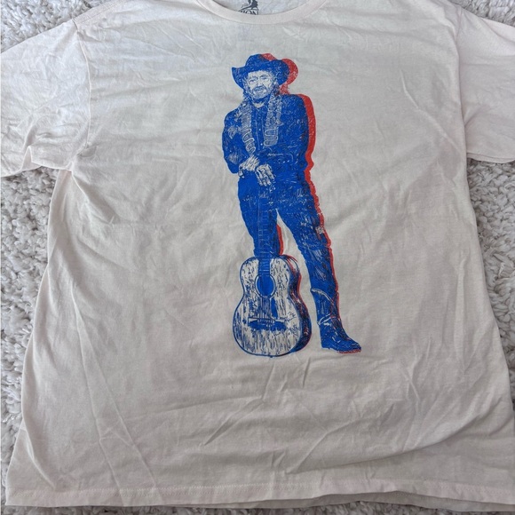 Willie Nelson Distressed Band T - Picture 2 of 12
